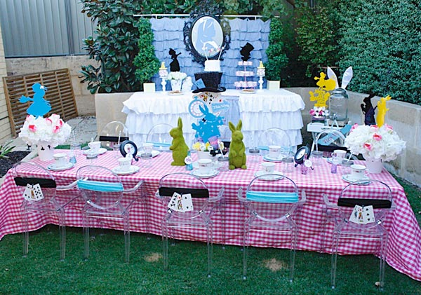 Alice in Wonderland Birthday Party Supplies Set - Alice in Wonderland Party  Decorations - Alice in Wonderland 1st Birthday Party